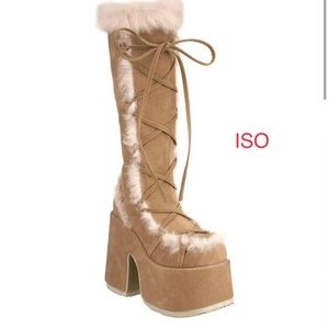 ISO DEMONIA CAMEL 311 in TAN SIZE 8.